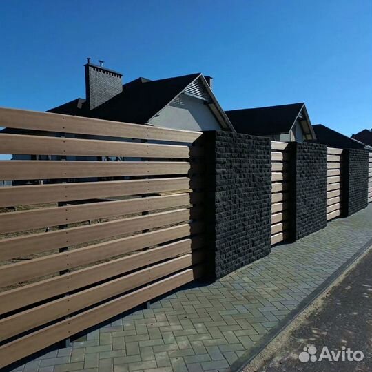 Заборная доска дпк