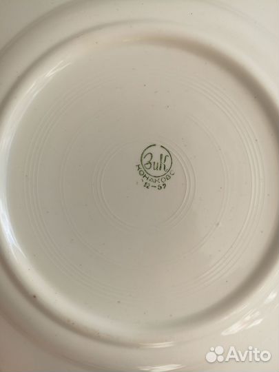 Тарелка Синица, зик, Конаково