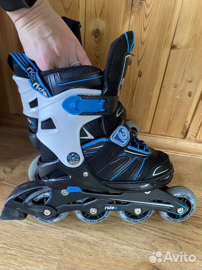 Роликовые коньки детские с защитой ridex 29-33