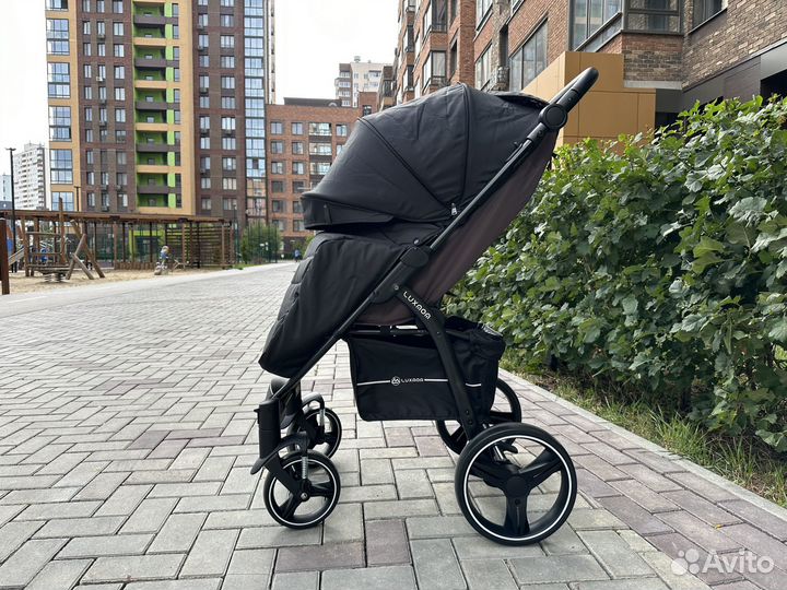 Новая прогулочная коляска luxmom g 30 осень/зима