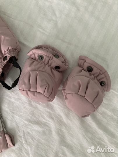 Зимний комбинезон-трансформер детский 62-74см