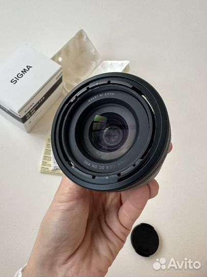 Обьектив sigma 18-50 sony e