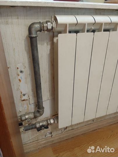 Установка радиаторов отопления