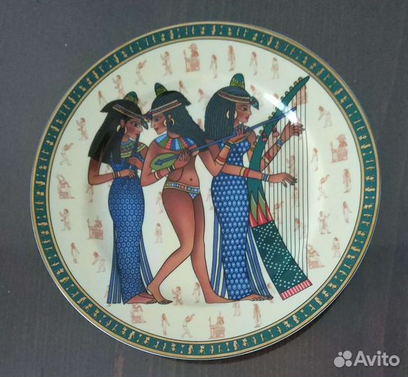 Тарелка декоративная Египет