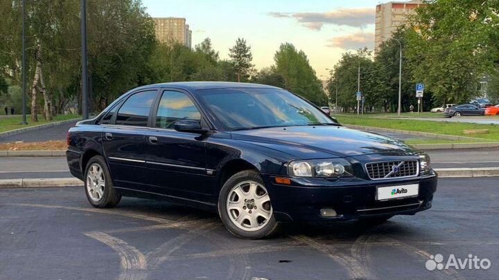 Volvo S80 2.4 AT, 2004, 175 349 км