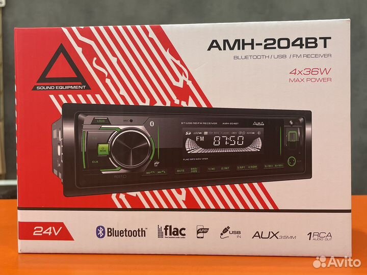 Магнитола Aura AMH-204BT