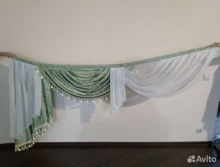 Портьеры +Ламбрекен