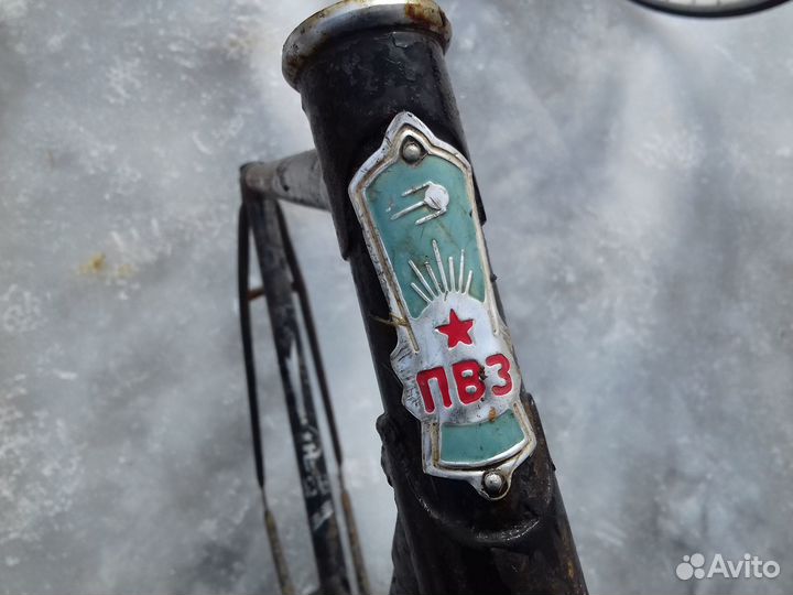 Рама велосипеда пвз 1970г