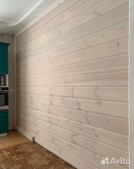 Доска Имитация бруса крашенная