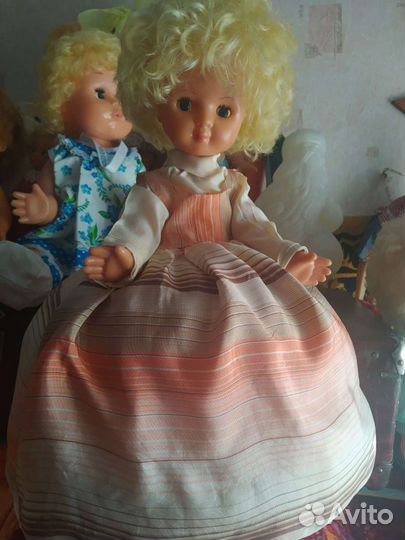 Две куклы СССР на самовар или чайник