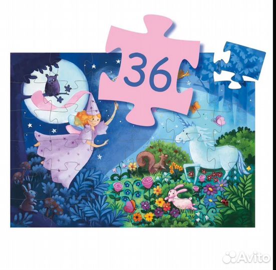 Пазл Djeco Фея 4+