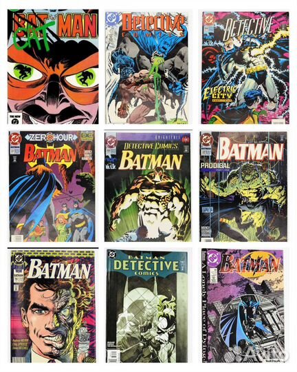 Винтажные комиксы Batman на английском языке