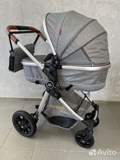 Коляска 2 в 1 трансформер Luxmom v9