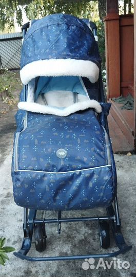 Коляска санки