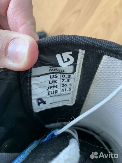 Ботинки для сноуборда женские 39