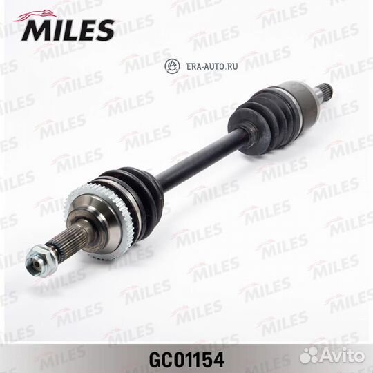 Miles GC01154 Привод в сборе KIA spectra лев