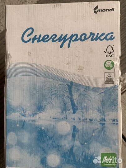 Офисная бумага 4а белая