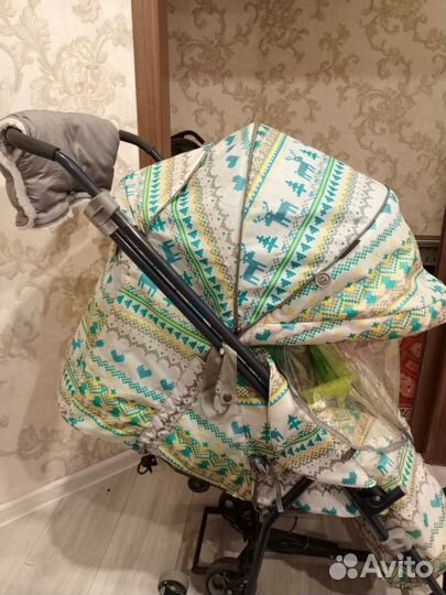 Санки коляска ника