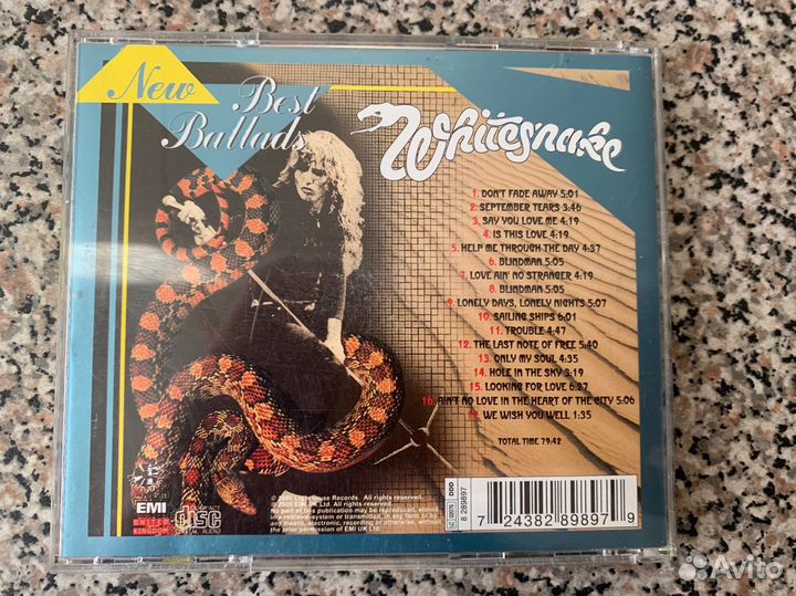 Whitesnake - new ballads 2000