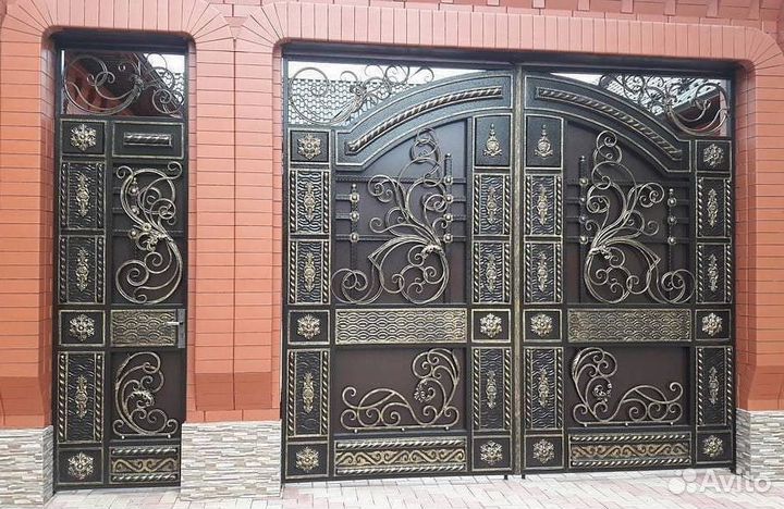 Ворота с калиткой