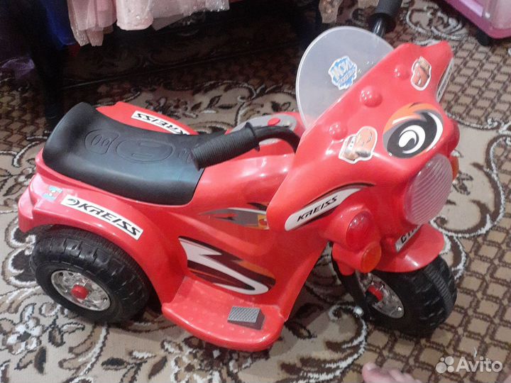Детский мотоцикл на аккумуляторе