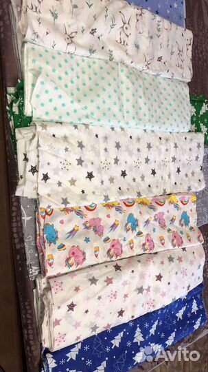 Отрез ткани поплин