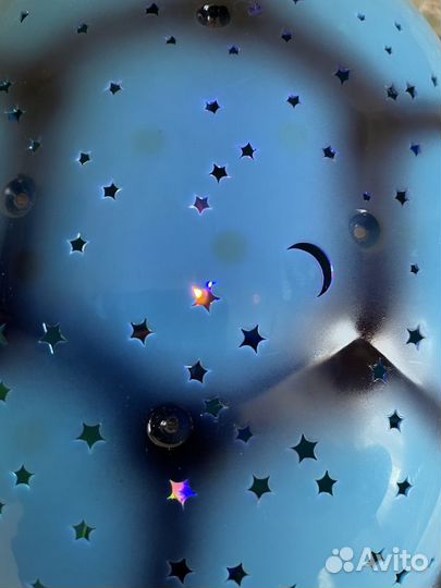 Ночник проектор «Звездная черепашка»