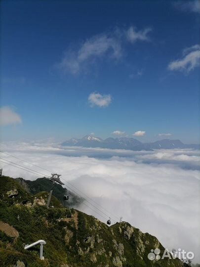 Роза хутор, 3 канатки, Пик, Газпром Лаура