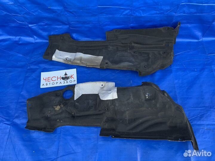 Теплозащитный экран шумоизоляция Audi Q7