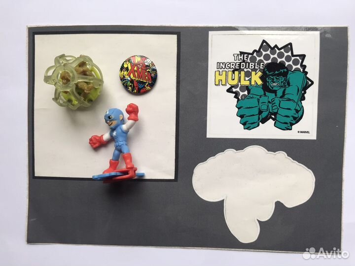 Marvel. Киндер и прочее