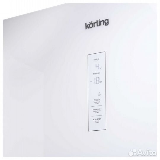 Холодильник белый на кухню Korting