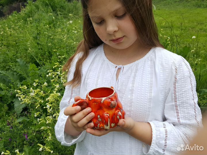 Кружка ручной работы 