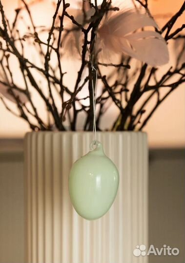 Пасхальные яйца стекло