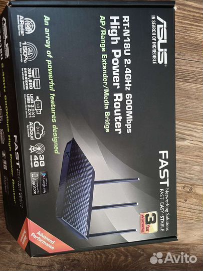 Wifi роутер asus RT-N18U