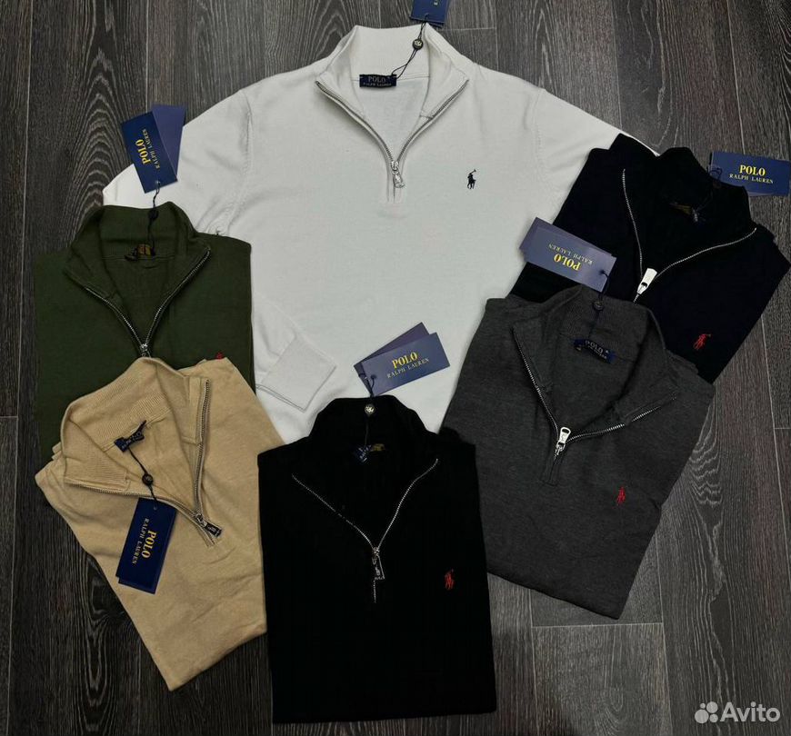 Кофта Полузамок Polo ralph lauren