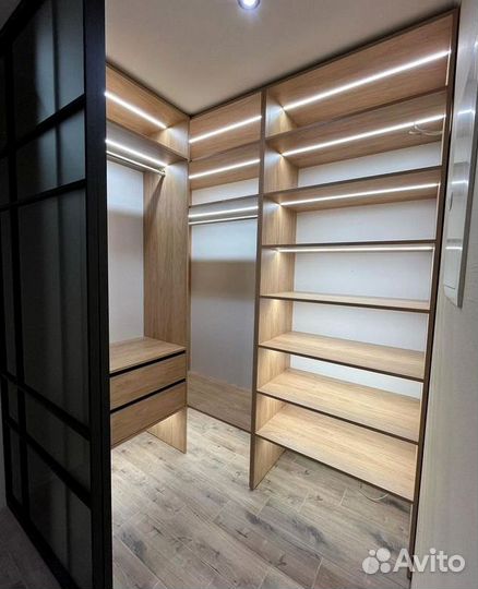 Гардеробная система на заказ