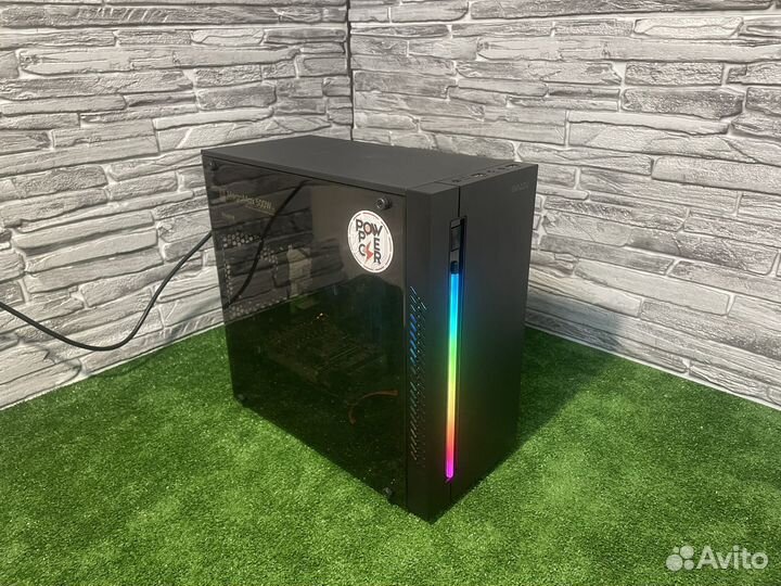Игровой пк Intel Core i3 10100F/16GB/Rx580 8GB/SSD