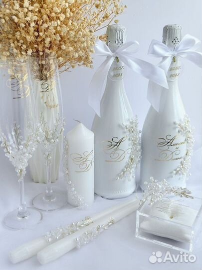 Свадебные аксессуары на стол