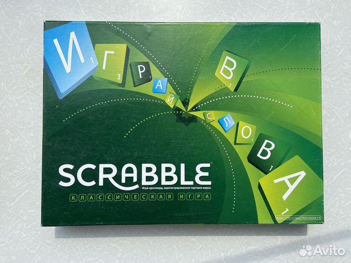 Игра настольная Scrablle