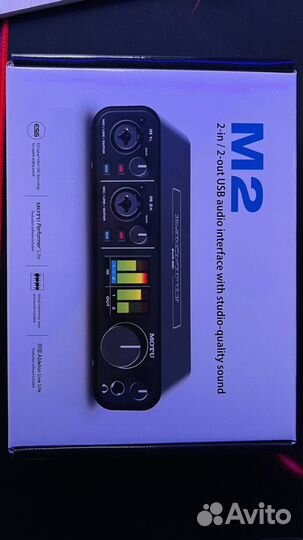 Внешняя звуковая карта Motu M2