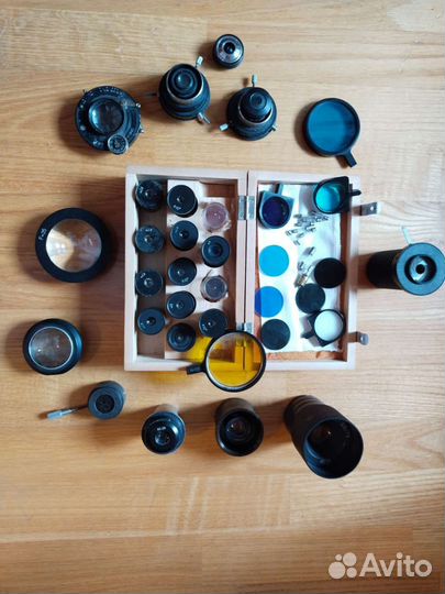 Окуляры, конденсоры и др