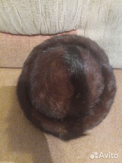 Шапка норковая женская