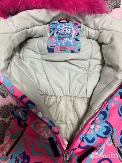 Зимний комбинезон для девочки 98/104