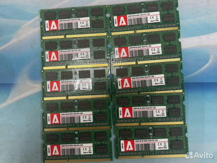 Оперативная память на ноутбук ddr3 8 гб
