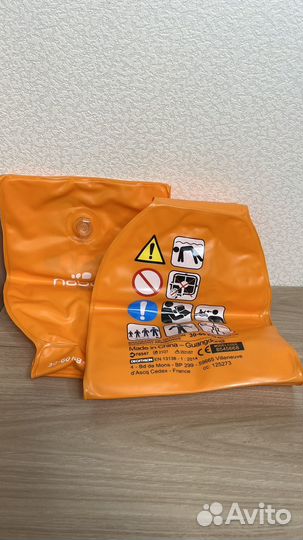 Нарукавники для плавания новые