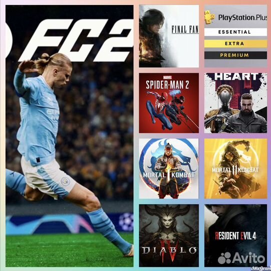 PS store игры и подписки PS4/PS522
