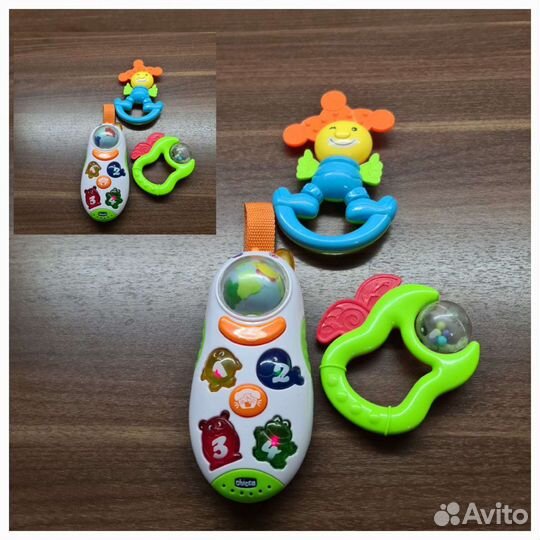 Детские игрушки для самых маленьких от chicco