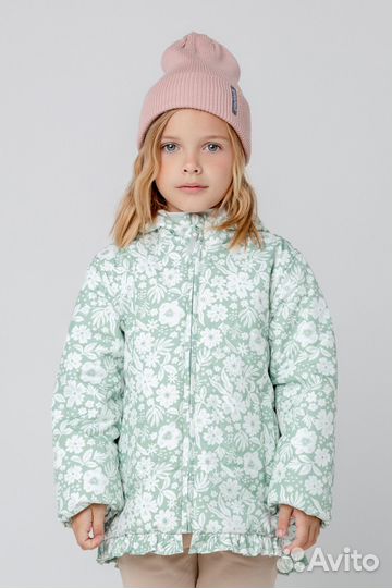 Куртка утепленная для девочки Crockid вк (98-104)
