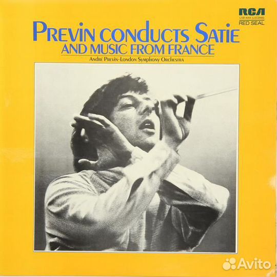 Винтаж - previn conducts satie AND music from fran