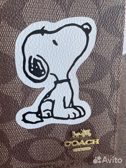 Обложка на паспорт coach